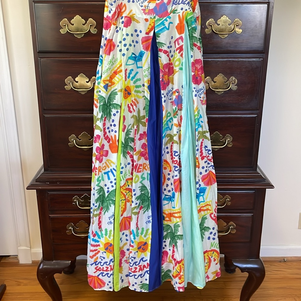 FARM Rio Colorful Panel Maxi Dress - Picture 8 of 11